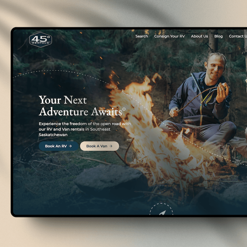 Custom Booquable platform website design