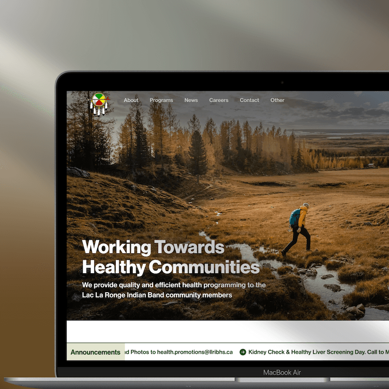 Custom non-profit website design